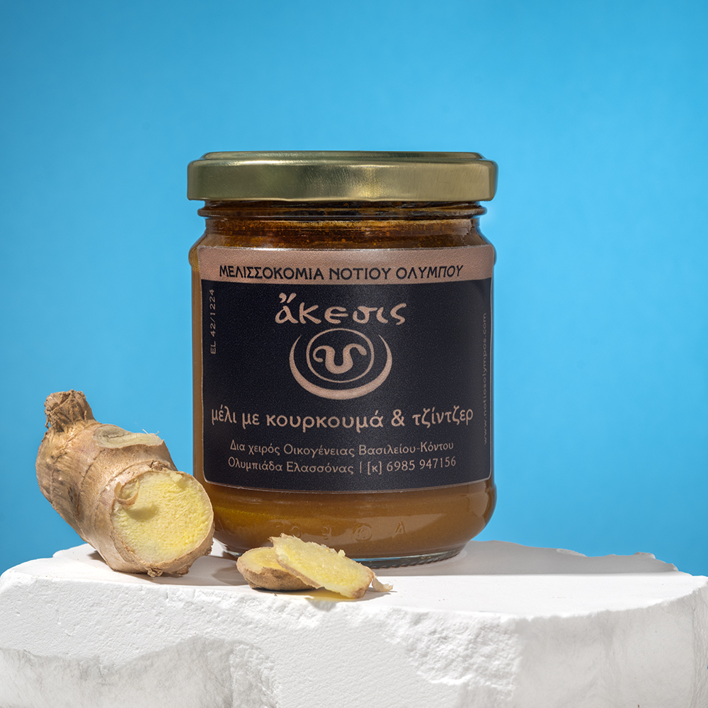 Honung Med Gurkmeja Och Ingefära 200gr