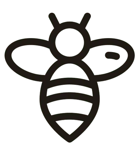 Honungsbi varumärkesikon