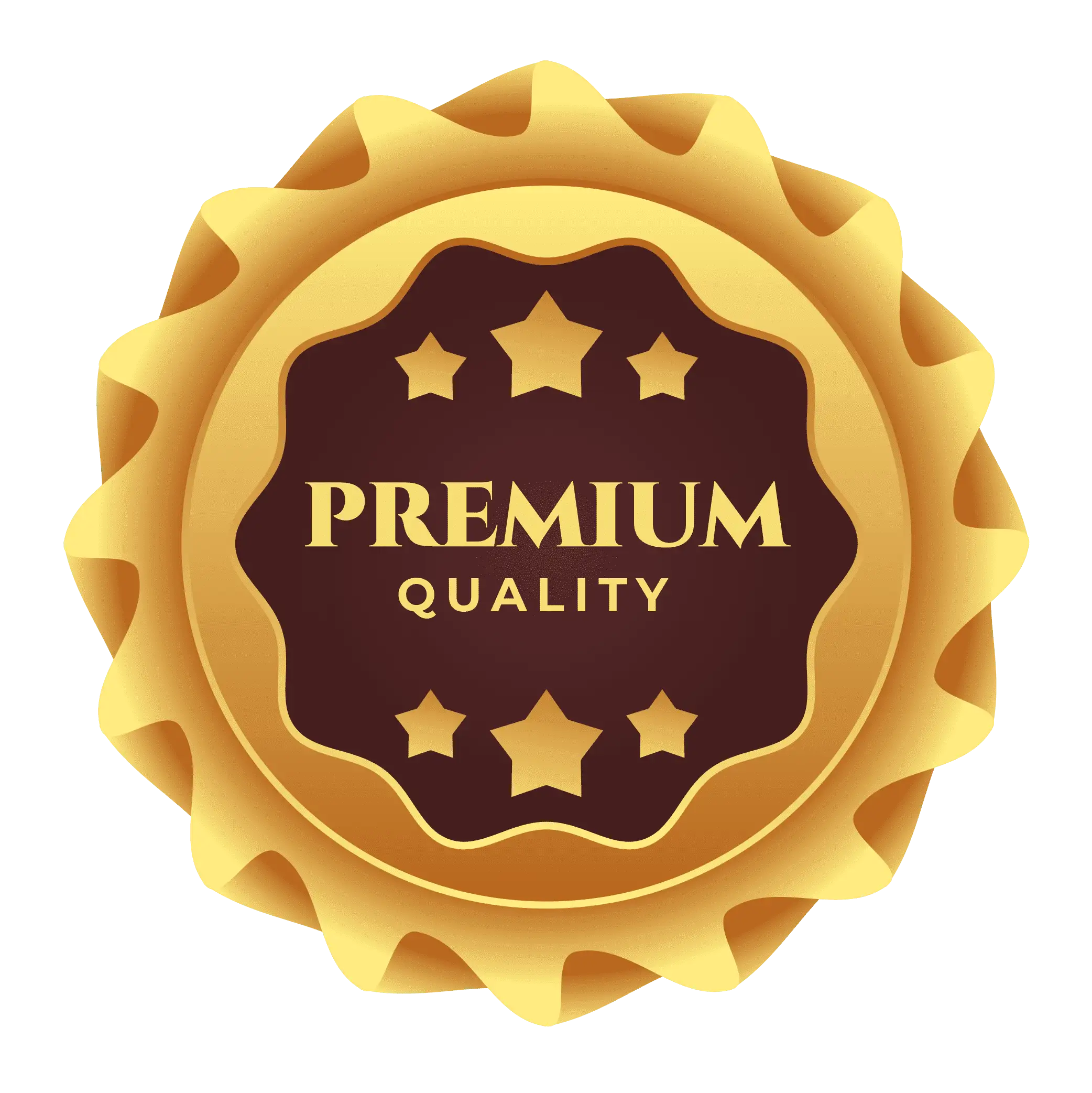 Guldmärke av högsta kvalitet