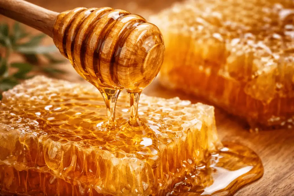 Grekisk rå naturlig honung